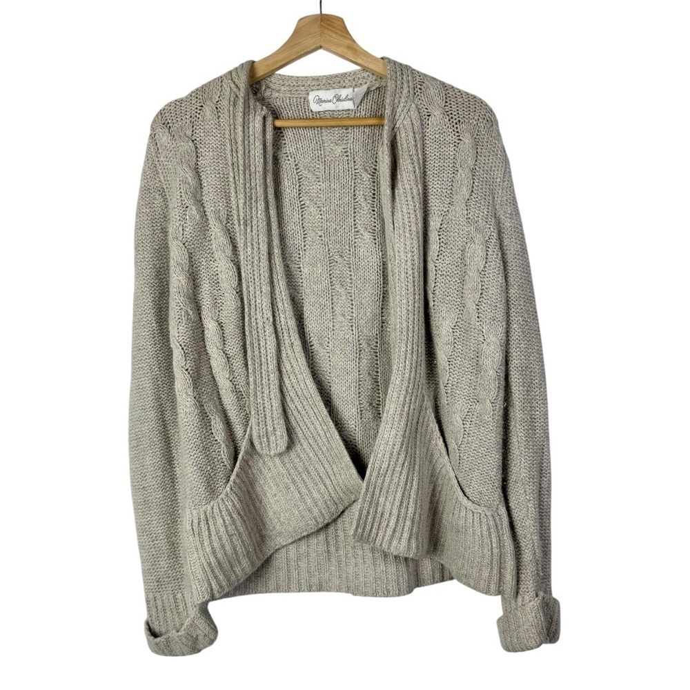 Vintage Marisa Christina Silk Blend Knit Cardigan Sweater M